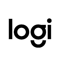 Svart og hvit logo med ordet "logi" med fete, små bokstaver. "l" og "g" er stilisert, med den øverste delen av "g" og prikken over "i" avsluttet i hele sirkler. Det moderne, minimalistiske designet legemliggjør digital transformasjon og IT-sikkerhetsprinsipper.